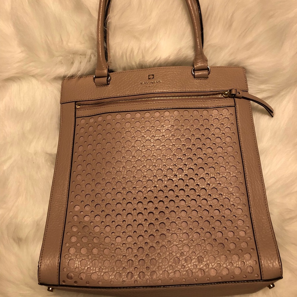 Kate Spade Mauve Pink Neutral Shoulder Handbag